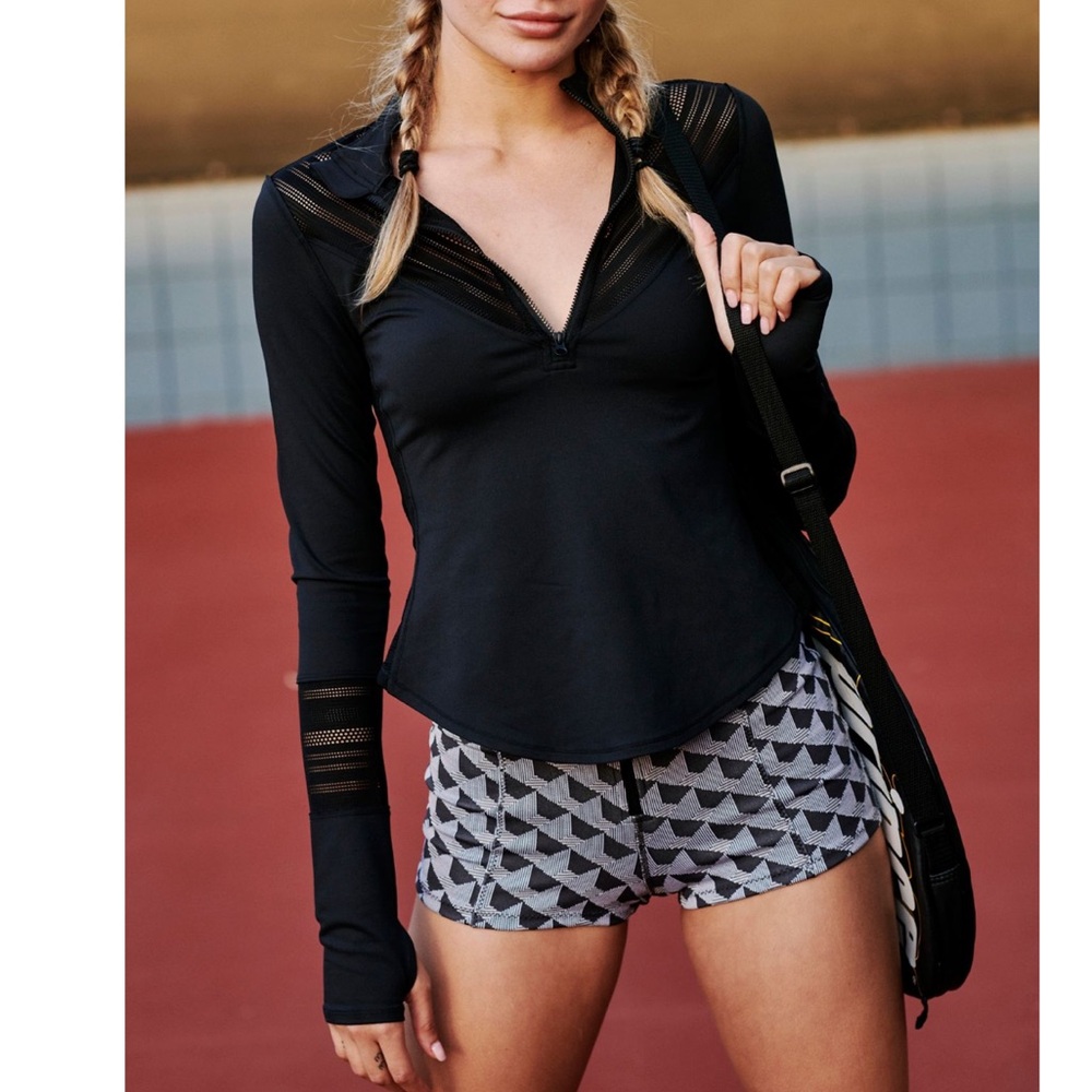 Black Athletic Women’s Shorts - Performance Running Short
